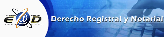 Derecho Regustral y Notarial