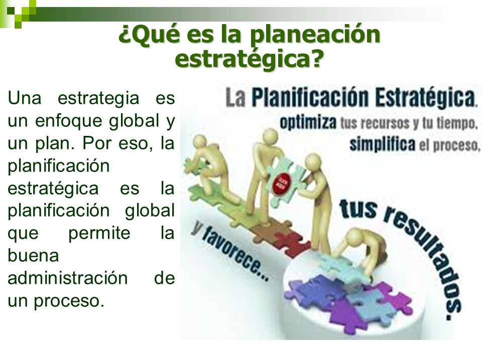 Planificacion Estratégica