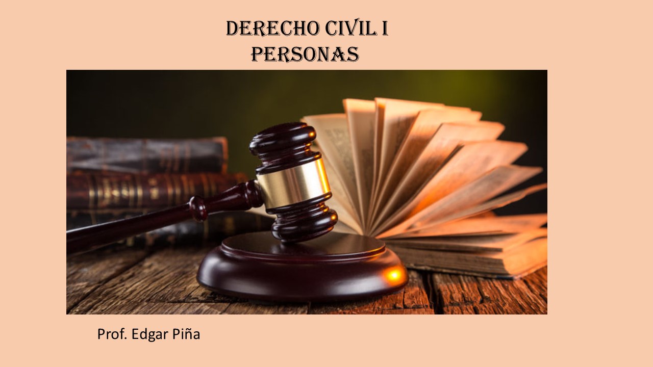 Derecho Civil I